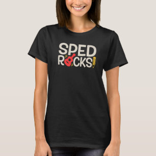 Camiseta SPED Rocks Especialista em Educação Speducator Wo