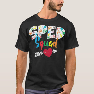 Camiseta SPED Squad Special Education Teacher Educator Alpa