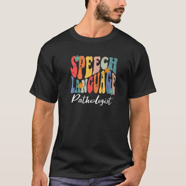 Camiseta Speech Language Pathologist SLP Speech Therapy Pat (Frente)