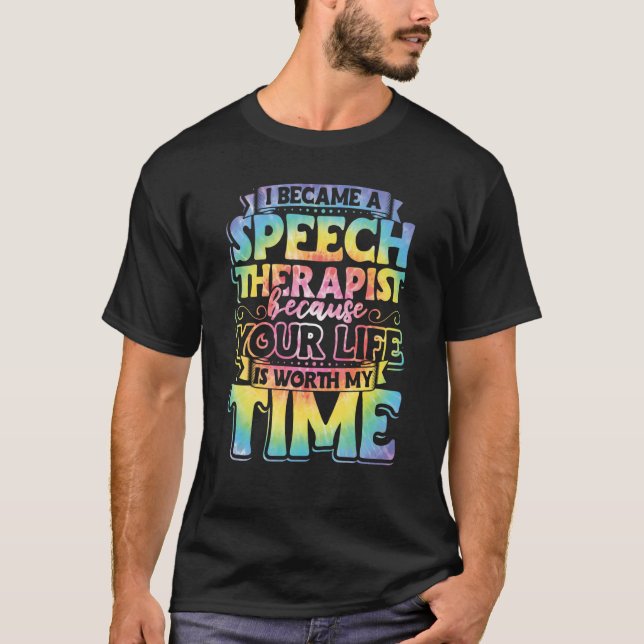 Camiseta Speech Language Pathologist Speech Therapy for Wom (Frente)