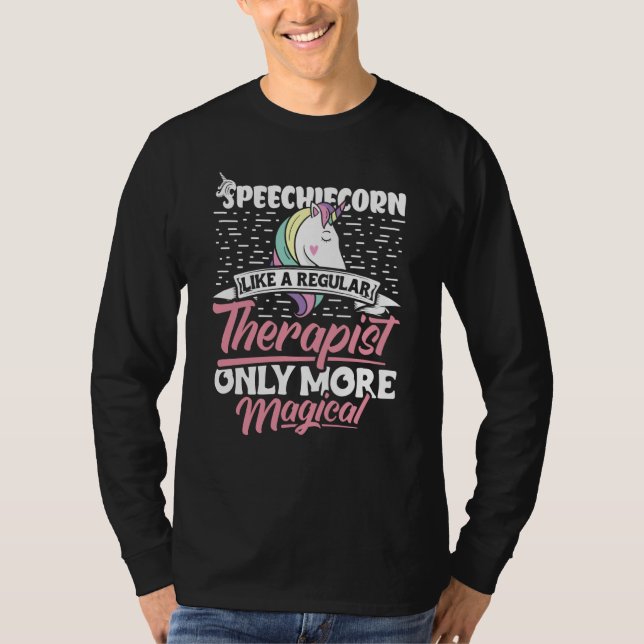 Camiseta Speech Language Pathologist Speech Therapy for Wom (Frente)