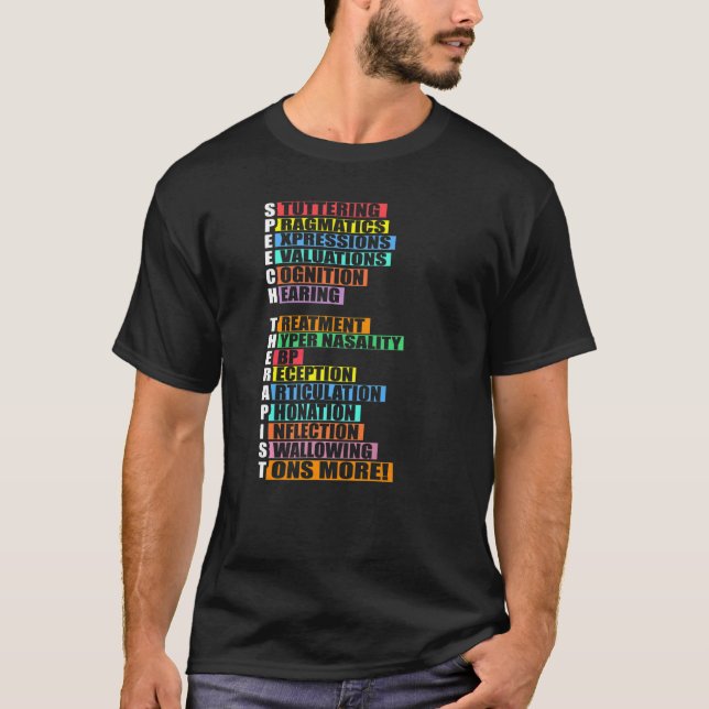 Camiseta Speech Therapist  (Frente)
