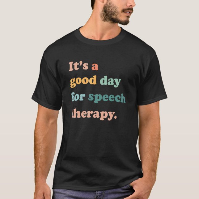 Camiseta Speech Therapy Speech Pathologist SLP Teacher Scho (Frente)