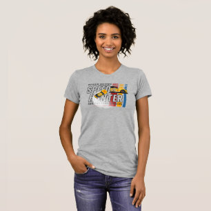 Camiseta Speed Hunter Ajustado fino para mulheres