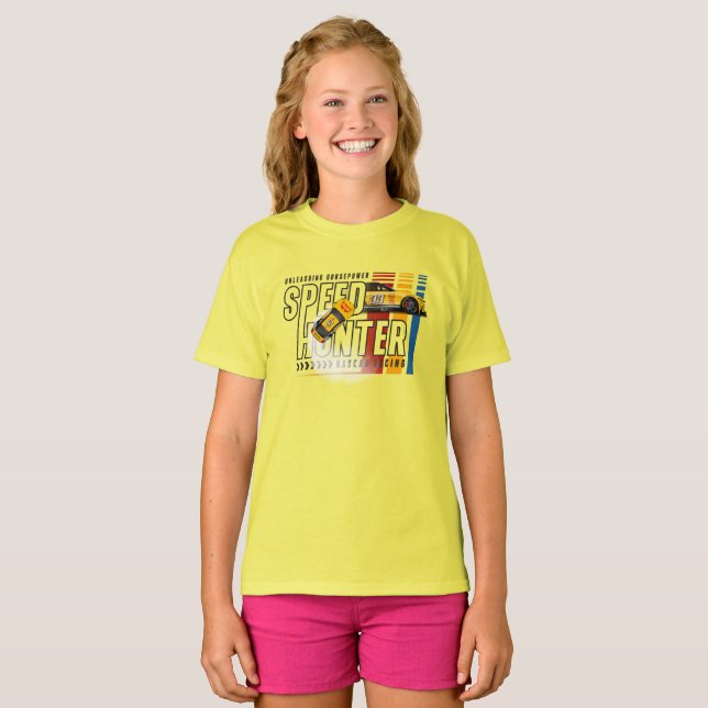 Camiseta Speed Hunter | Crianças (Frente Completa)