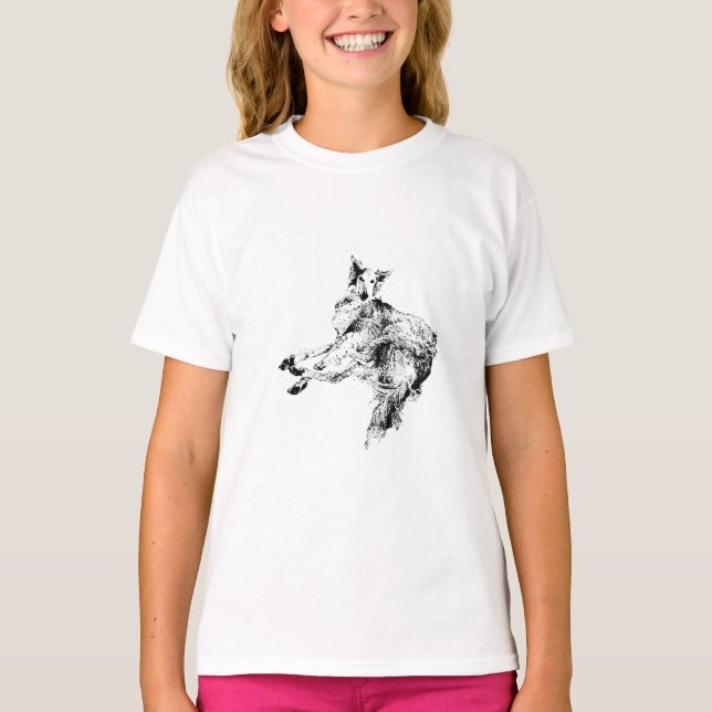 Camiseta Speed in Silence – Silken Windhound (Frente)