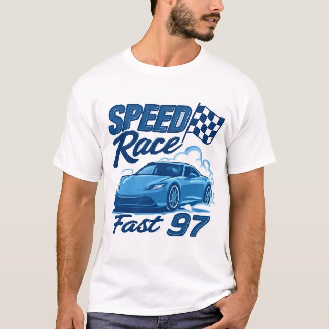 Camiseta Speed race fast 97 (Frente)