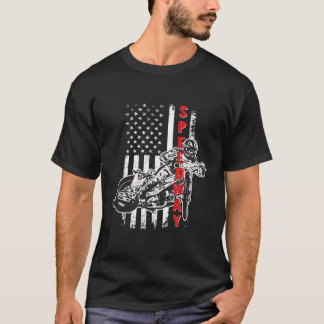 Camiseta Speedway Bike S American Flag