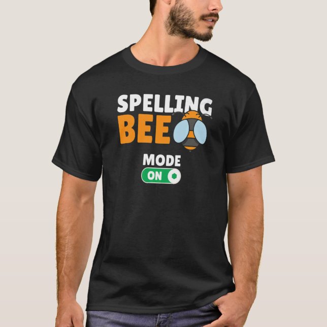 Camiseta Spelling Bee Game Competitive Spelling  Spelling B (Frente)