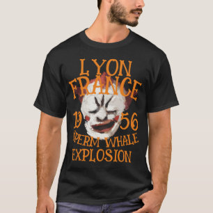 Camiseta Sperm Whale Explosion LYON FRANÇA 1956