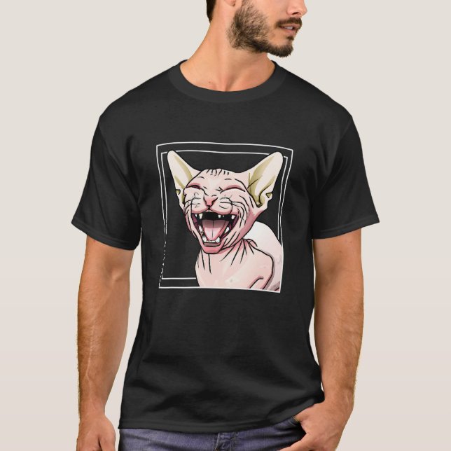 Camiseta Sphynx Cat (Frente)