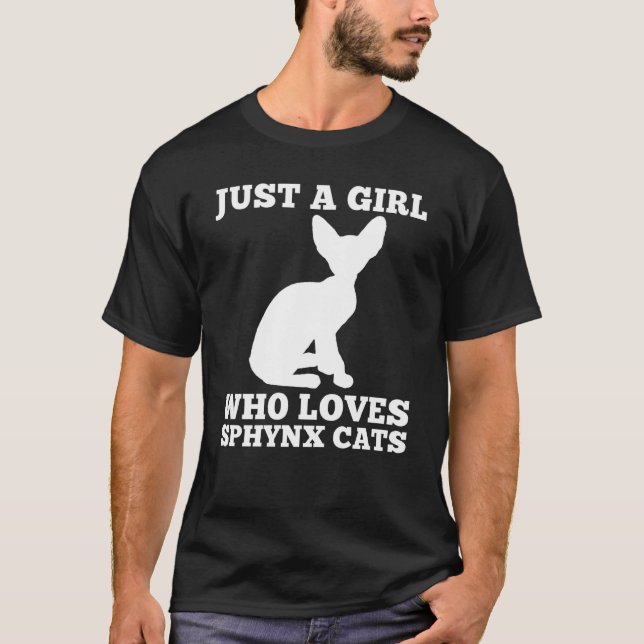 Camiseta Sphynx Cat (Frente)