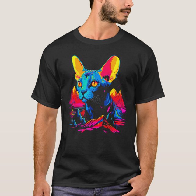 Camiseta Sphynx Cat (Frente)