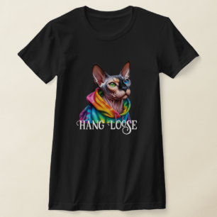 Camiseta Sphynx Cat Sobre o Aniversário de Hill