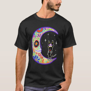 Camiseta Sphynx Dia de Los Muertos Skeleton Sugar Skeleton