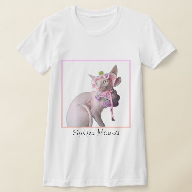 Camiseta Sphynx Momma T-Shirt (Postura )