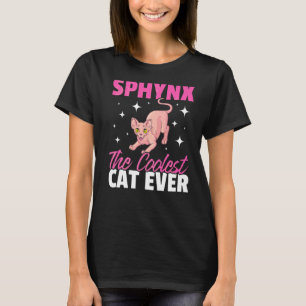 Camiseta Sphynx O Gato Mais Legal De Todos Gatinho Gato Mia