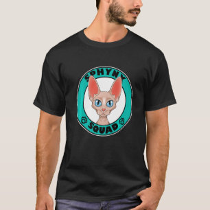 Camiseta Sphynx Squad I Cat I Sphynx