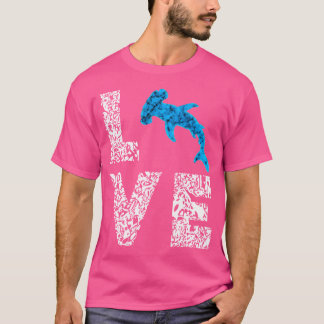 Camiseta Sphyrna Hammerhead Shark Love Ocean Life Fish