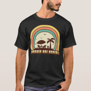 Camiseta Spiaggia dei Conigli Retro Sunset Style