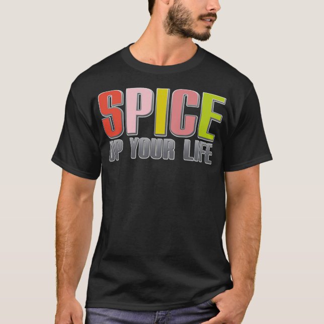 Camiseta Spice Ghouls Seta para o Esquadrão melhores amigas (Frente)