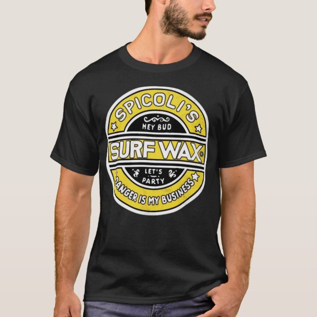Camiseta Spicoli's Surf Wax (Frente)