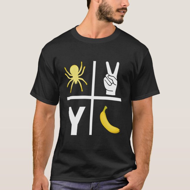 Camiseta Spider 2 Y Banana Futebol amante o jogo americano (Frente)