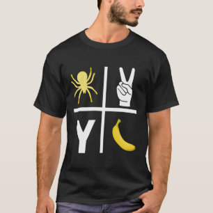 Camiseta Spider 2 Y Banana Futebol amante o jogo americano