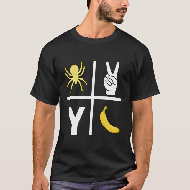 Camiseta Spider 2 Y Banana Futebol amante o jogo americano (Frente)