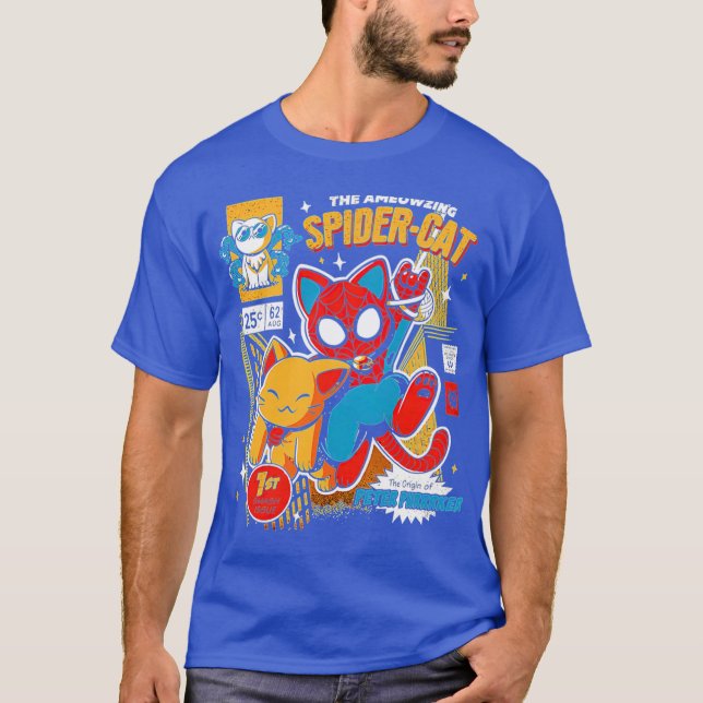 Camiseta Spider Man Cat (Frente)