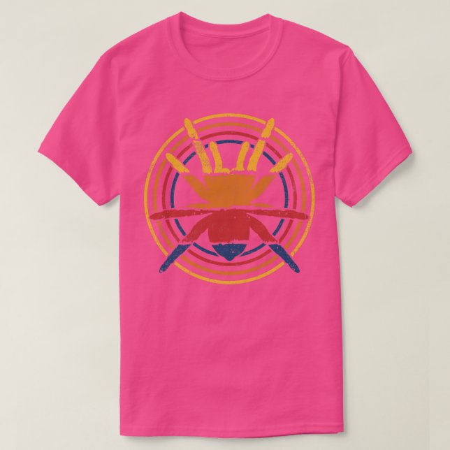 Camiseta Spider Tarantula Vintage (Frente do Design)