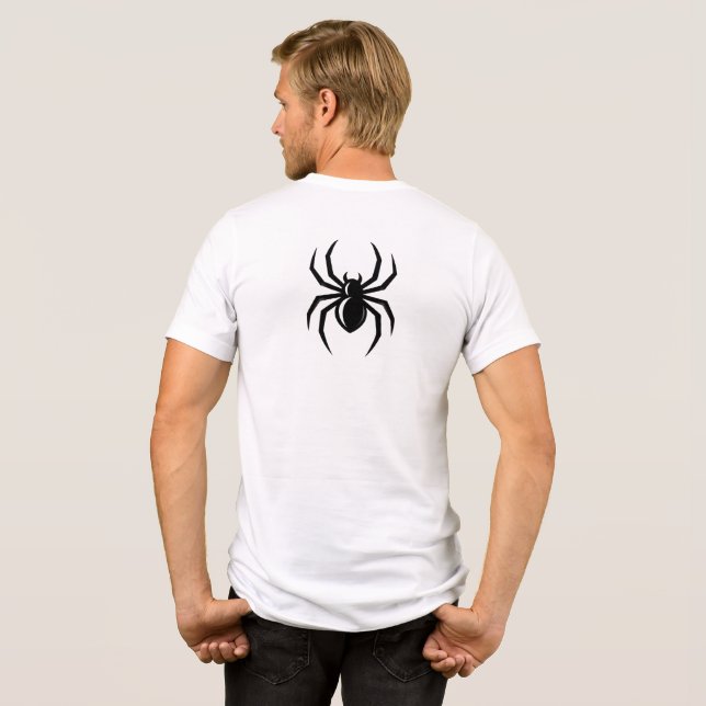 Camiseta Spider Tri-Blend (Verso completo)
