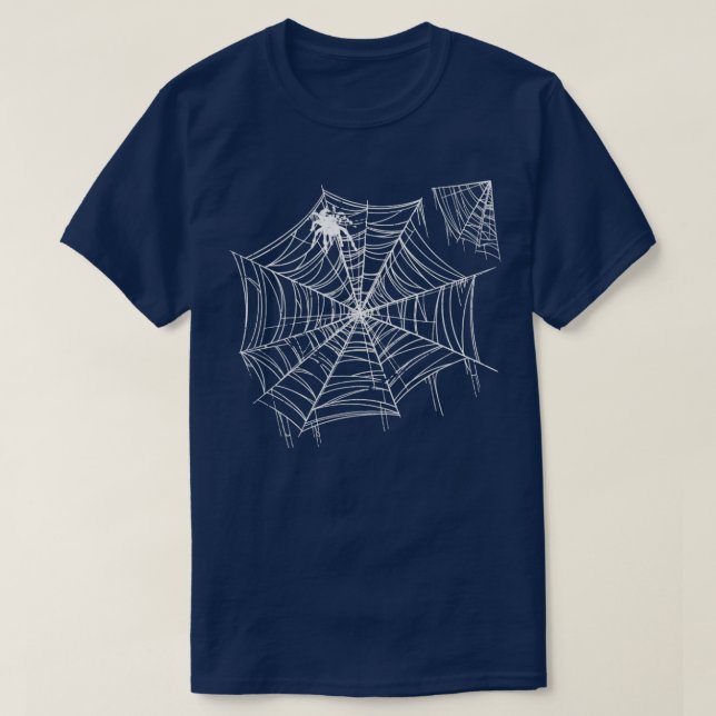 Camiseta Spider Web Halloween Gift Spider (Frente do Design)