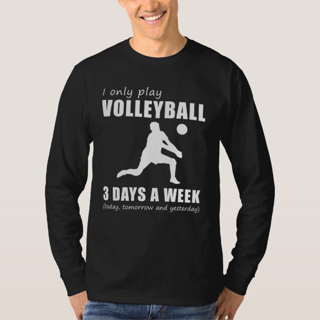 Camiseta Spike e Chuckle - Eu Só Toco Meu Voleibol 3 Da (Frente)