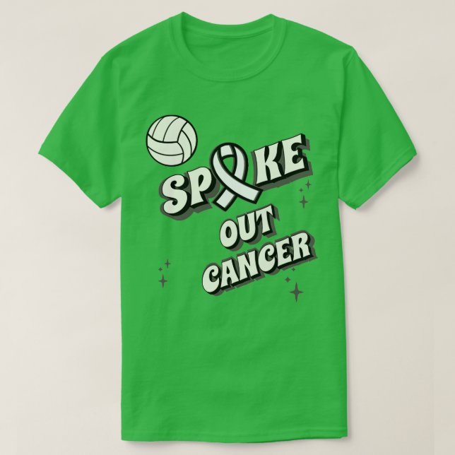 CAMISETA SPIKE OUT CANCER 16 NIKK (Frente do Design)
