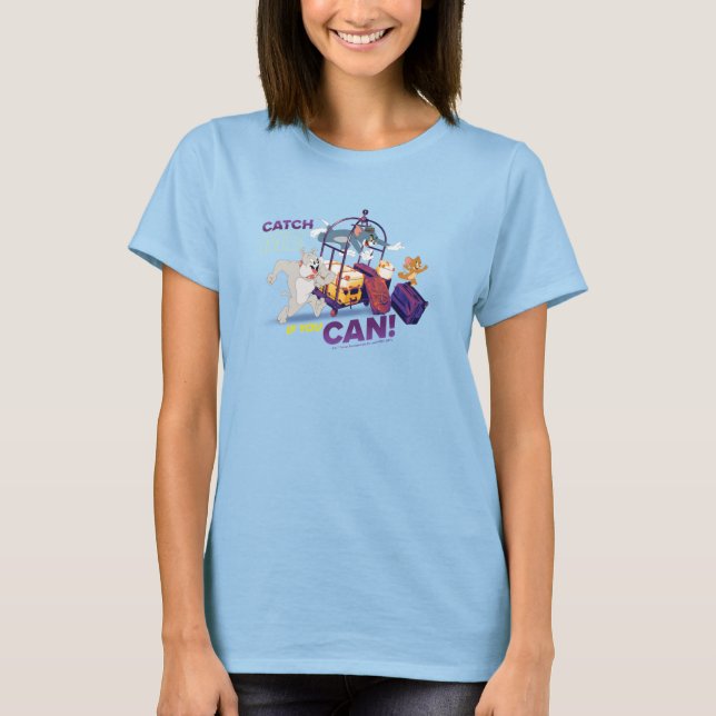 Camiseta Spike, Tom & Jerry - Me Pegue Se Puder (Frente)