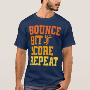 Camiseta Spikeball de Repetição de Pontuação de Acertos
