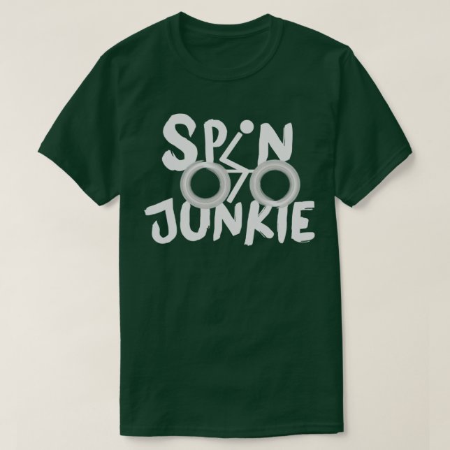 Camiseta Spin Junkie  (Frente do Design)