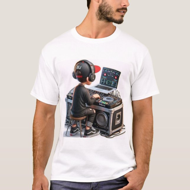 Camiseta "Spin Master - DJ Operator Tee" (Frente)