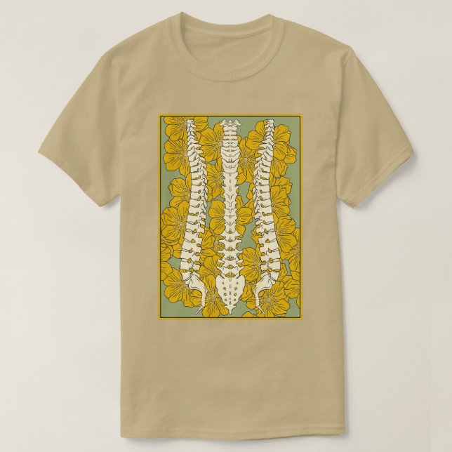 Camiseta Spinal Column (Frente do Design)