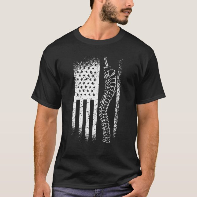 Camiseta Spine de Sinalizador Americano (Frente)