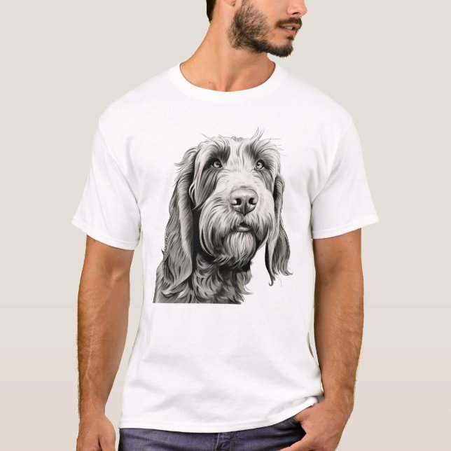 Camiseta Spinone Italiano Dog (Frente)