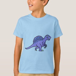 Camiseta Spinosaurus roxo