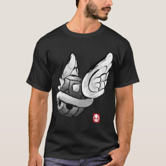 Camiseta Spiny shell sumi e funny