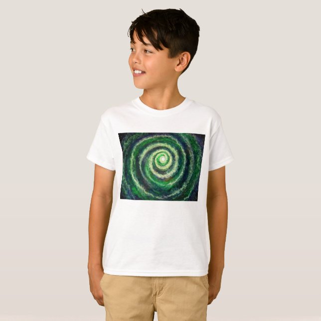 Camiseta Spiral Galaxy Kid's tagless (Frente Completa)