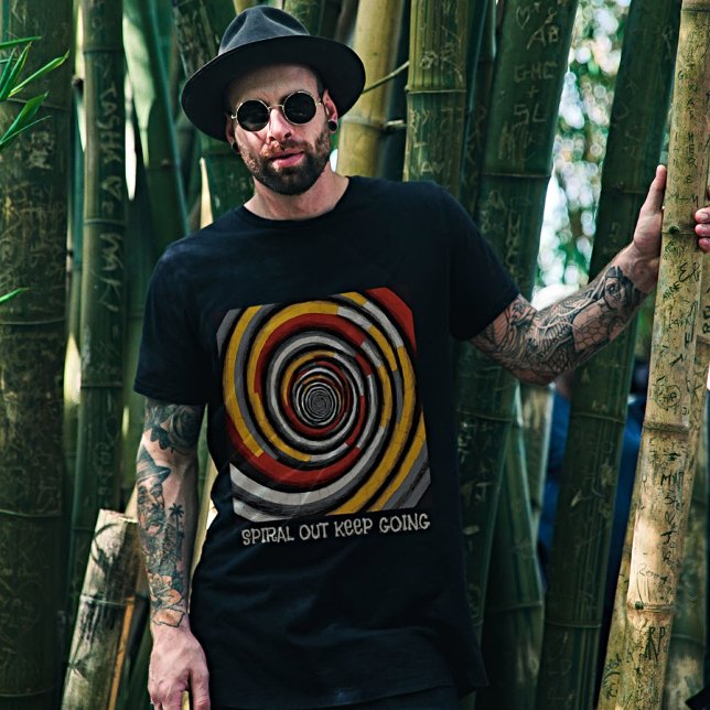 Camiseta Spiral Out Continua - Tool Retro Art (Criador carregado)