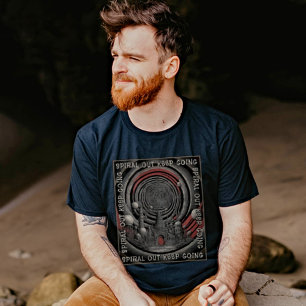 Camiseta Spiral Out Continue Indo - Tool Retro Tee