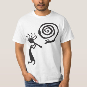 Camiseta Spiral Petroglicphs Kokopelli T-Shirt