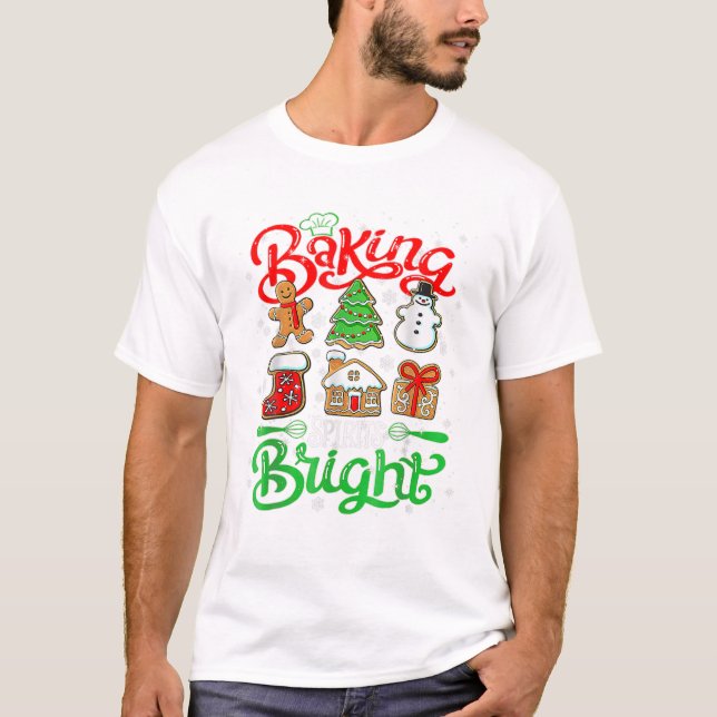 Camiseta Spirit Bright Donut Christmas (Frente)