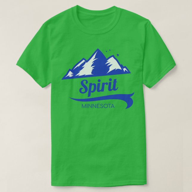 Camiseta Spirit Mountain ski Minnesota (Frente do Design)